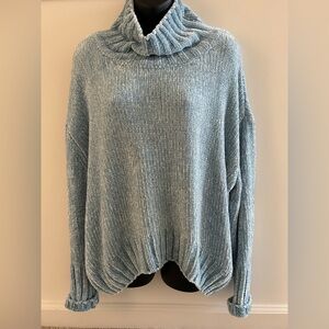 Cynthia Rowley long sleeve cowl neck sweater.